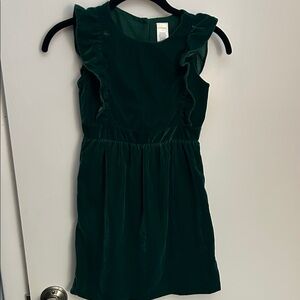 Gymboree Dark Green Ruffle Dress